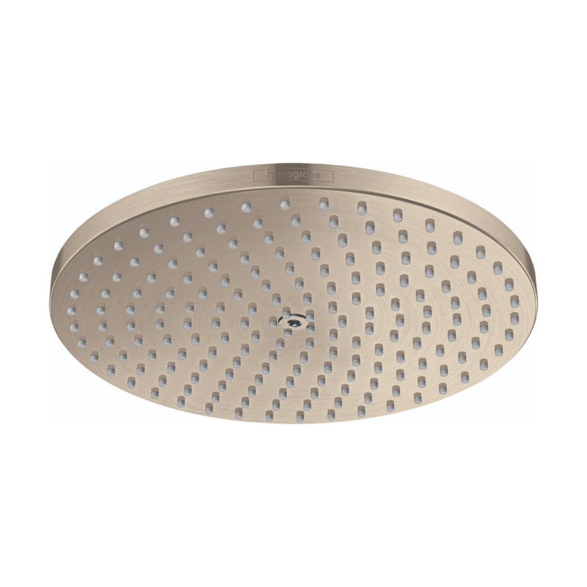 HANSGROHE 04927820 Raindance S Showerhead 240 1-Jet PowderRain, 1.75 GPM - Brushed Nickel