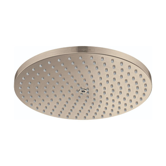 HANSGROHE 04927820 Raindance S Showerhead 240 1-Jet PowderRain, 1.75 GPM - Brushed Nickel