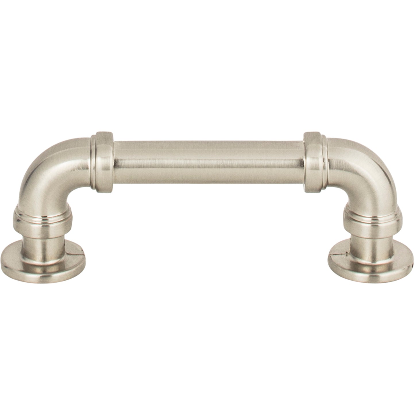 ATLAS 367-BRN Steam Punk 3" Center to Center Bar Pull , Brushed Nickel