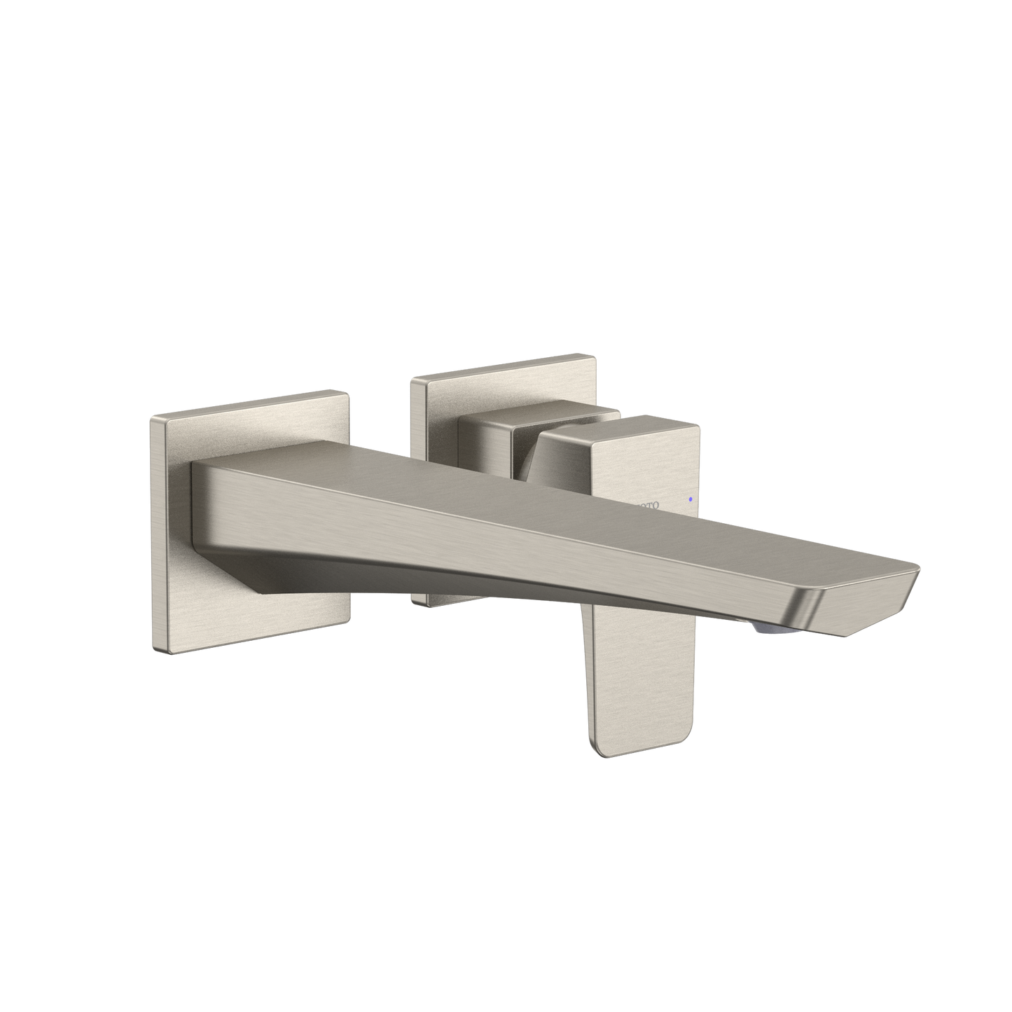 TOTO TLG07308U#BN GE 1.2 GPM Wall-Mount Single-Handle Long Bathroom Faucet with COMFORT GLIDE Technology , Brushed Nickel