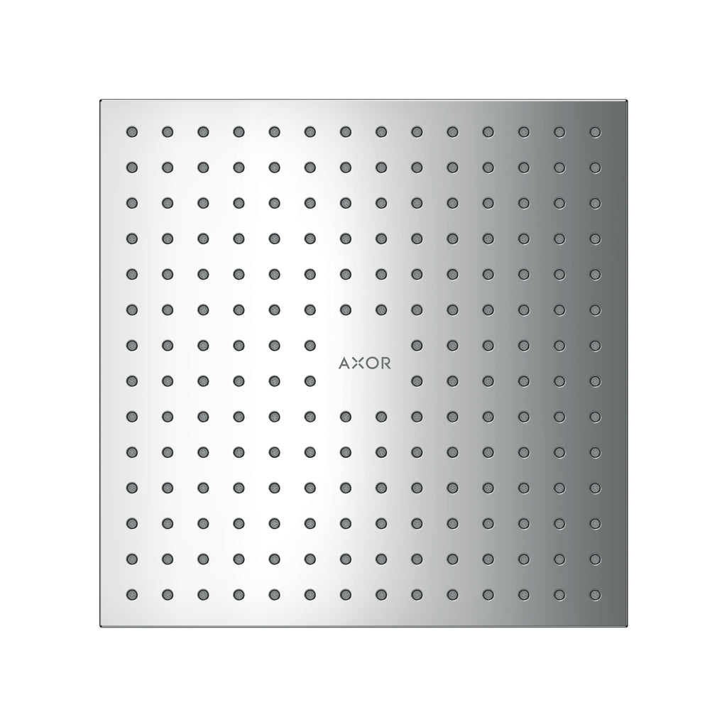 AXOR 35315001 ShowerSolutions Showerhead 250 Square 2-Jet, 1.75 GPM - Chrome