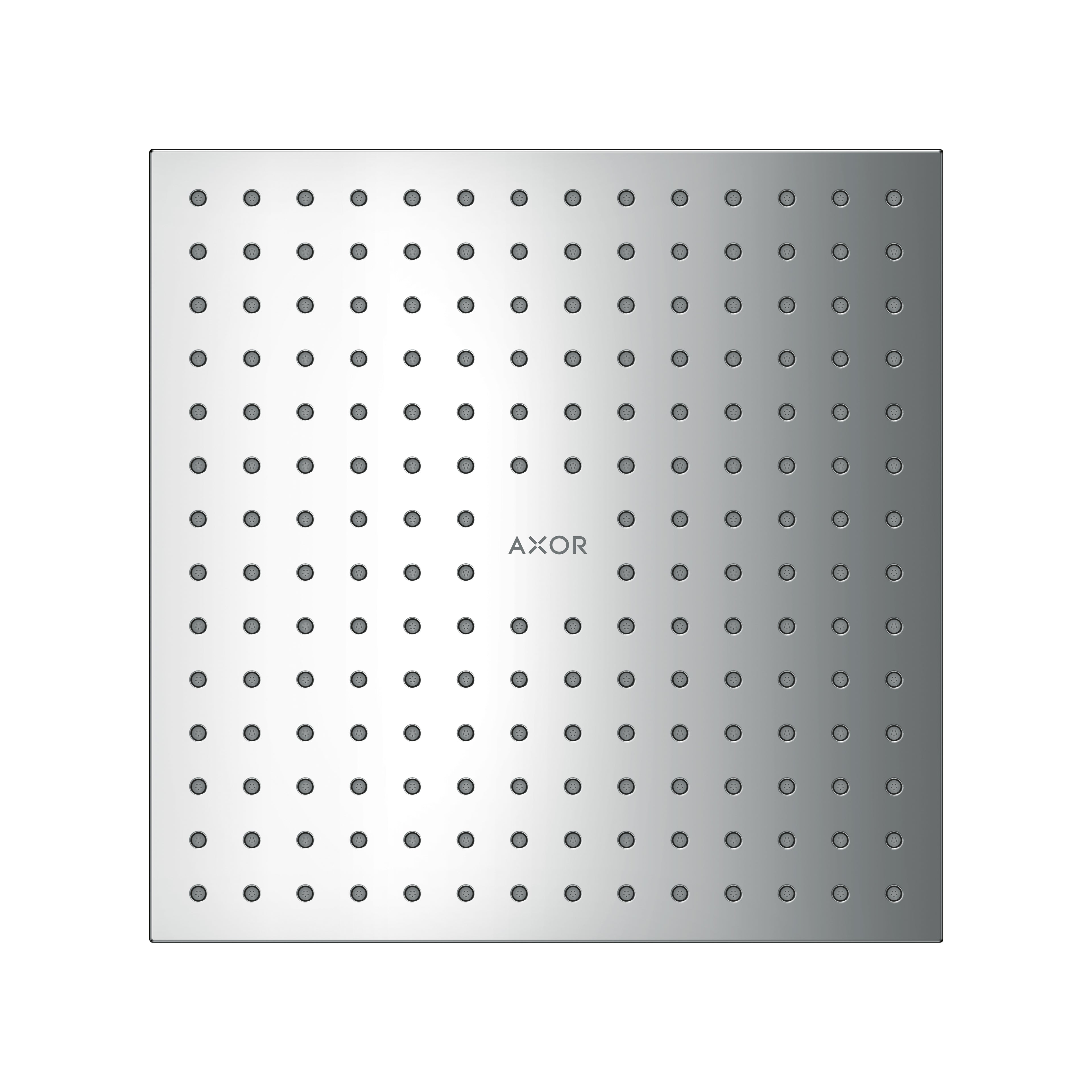 AXOR 35315001 ShowerSolutions Showerhead 250 Square 2-Jet, 1.75 GPM - Chrome