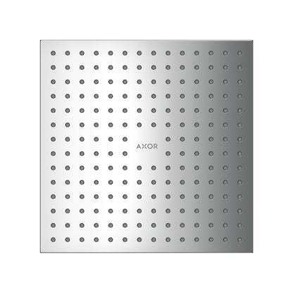 AXOR 35315001 ShowerSolutions Showerhead 250 Square 2-Jet, 1.75 GPM - Chrome
