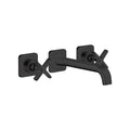 AXOR 36107671 Citterio E Wall-Mounted Widespread Faucet Trim, 1.2 GPM - Matte Black