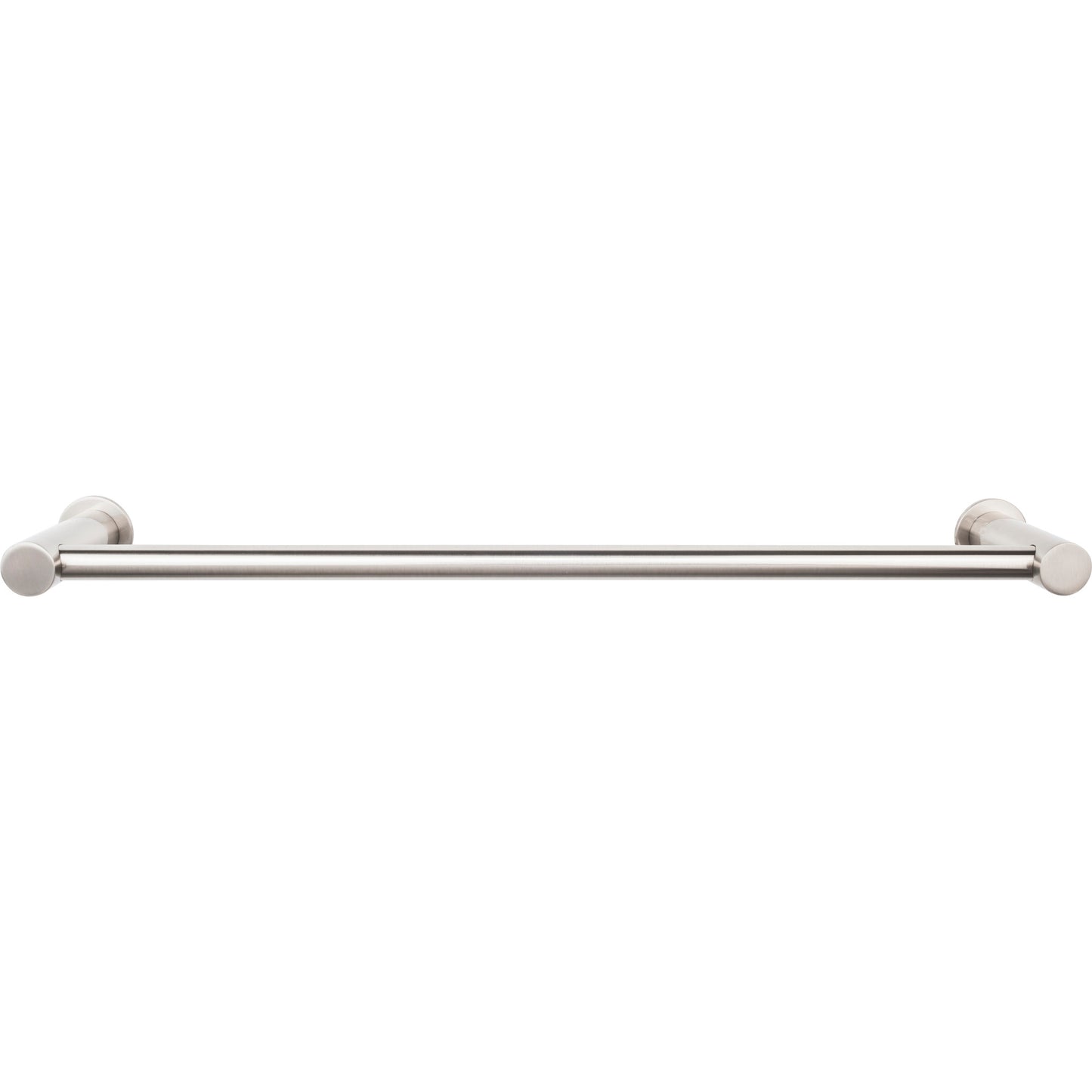 TOP KNOBS HOP8BSN TOP BATH (R) Hopewell Bath Single 25 1/2" Wall Mounted Towel Bar - Brushed Satin Nickel