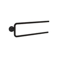 AXOR 42822670 Universal Circular Double Towel Bar, 20" - Matte Black