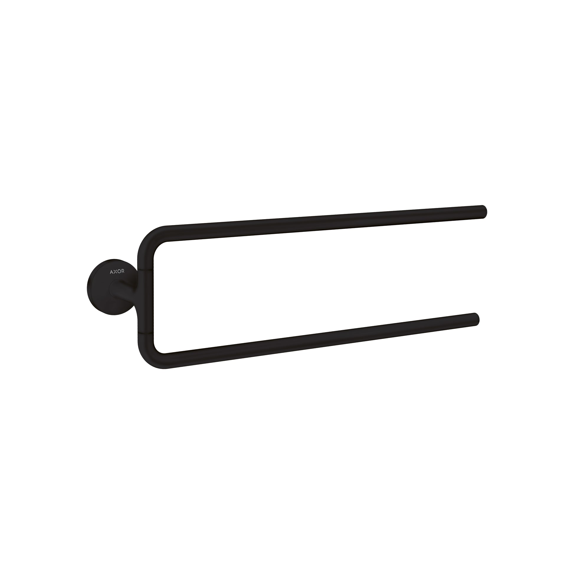 AXOR 42822670 Universal Circular Double Towel Bar, 20" - Matte Black