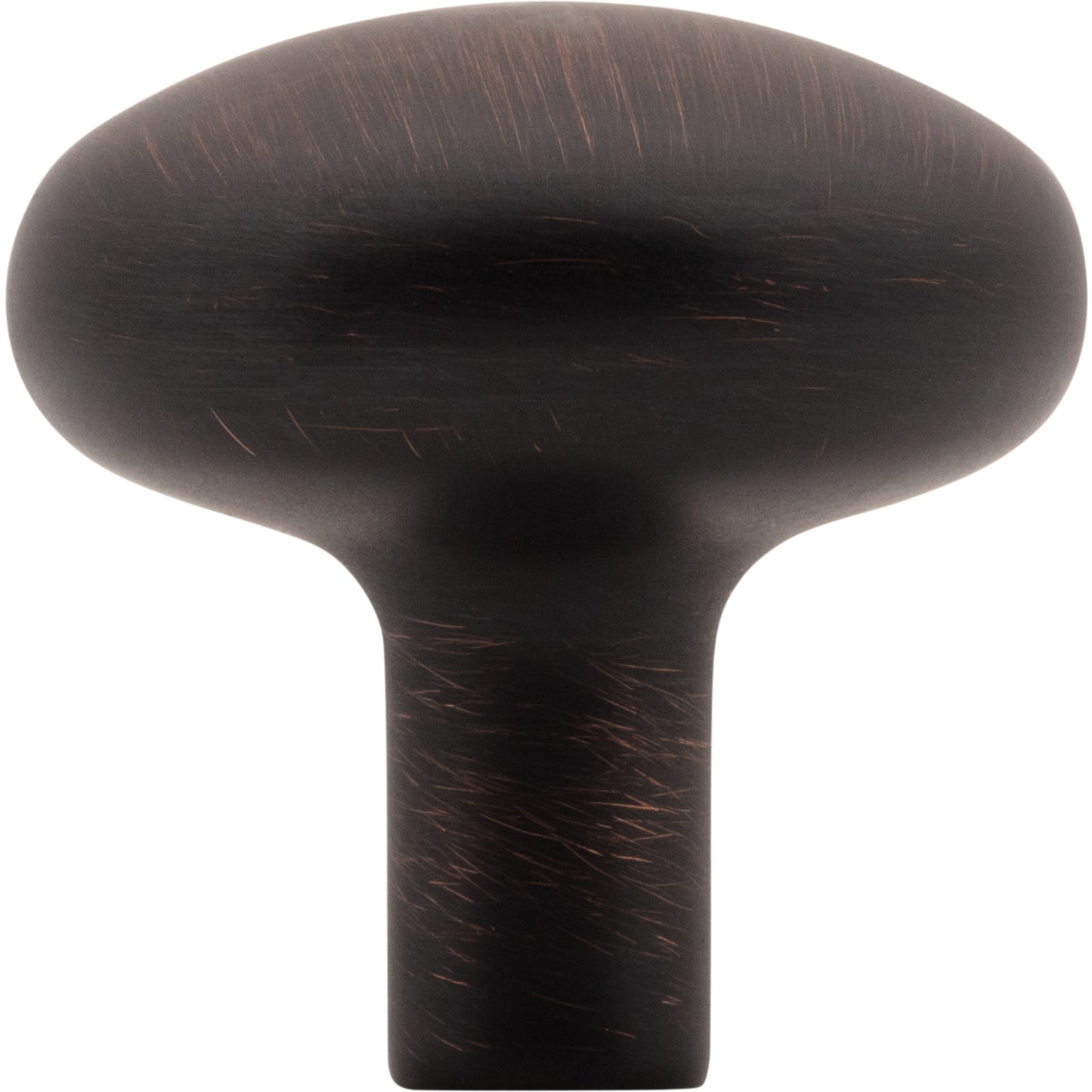 JEFFREY ALEXANDER 329DBAC Loxley 1-1/4" Diameter Mushroom Knob - Brushed Oil Rubbed Bronze