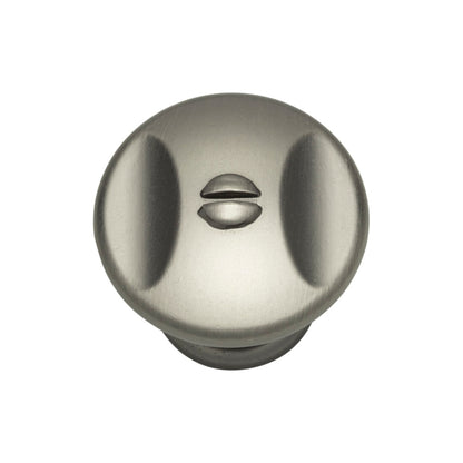 ATLAS A869-SL Ergo 1 1/4" Diameter Round Knob - Slate