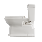 TOTO MS964124CEFG#11 Soiree One Piece Elongated 1.28 Gpf Universal Height Skirted Toilet With Cefiontect - Colonial White