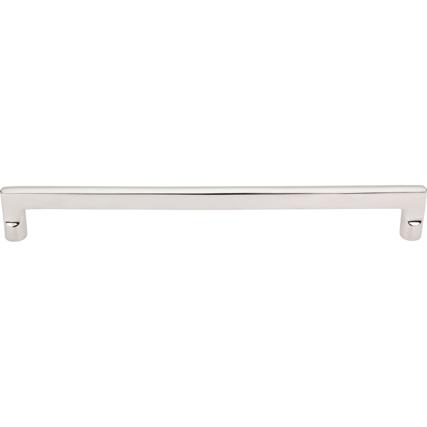 TOP KNOBS M1986 Aspen II Flat Sided 18" Center to Center Appliance Pull - Polished Nickel