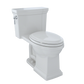 TOTO MS814224CUFG#11 Promenade II 1G One-Piece Elongated 1.0 GPF Universal Height Toilet with CEFIONTECT , Colonial White