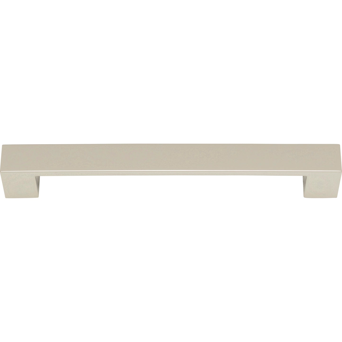 ATLAS A825-PN Wide Square 7 9/16" Center to Center Bar Pull - Polished Nickel