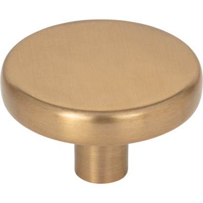 ELEMENTS 105L-SBZ Gibson 1-5/8" Diameter Mushroom Knob - Satin Bronze