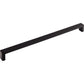 TOP KNOBS TK253BLK Modern Metro 12" Center to Center Bar Pull - Flat Black