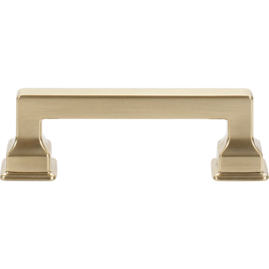 ATLAS A621-WB Erika 3" Center to Center Bar Pull - Warm Brass