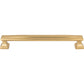 ATLAS 375-WB Wadsworth 7 9/16" Center to Center Bar Pull - Warm Brass