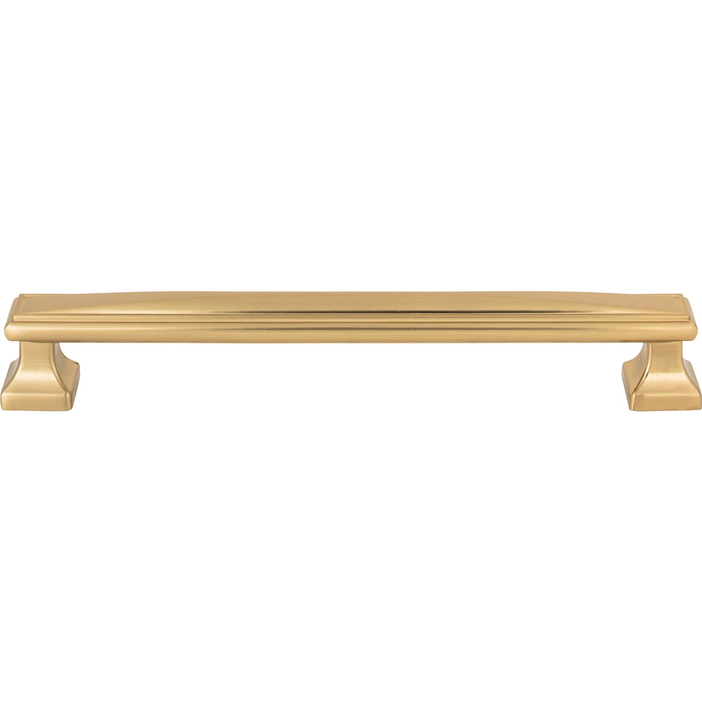 ATLAS 375-WB Wadsworth 7 9/16" Center to Center Bar Pull - Warm Brass