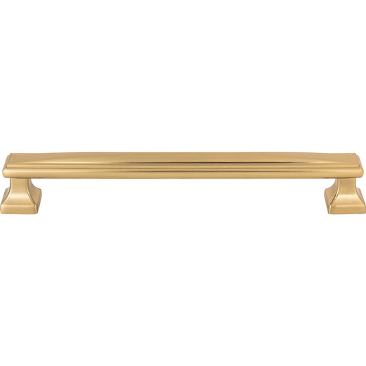 ATLAS 375-WB Wadsworth 7 9/16" Center to Center Bar Pull , Warm Brass