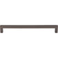 TOP KNOBS M2152 Square Bar 8 13/16" Center to Center Bar Pull - Ash Gray