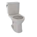 TOTO CST453CUFG#12 Drake Ii 1G Two-Piece Round 1.0 Gpf Universal Height Toilet With Cefiontect - Sedona Beige