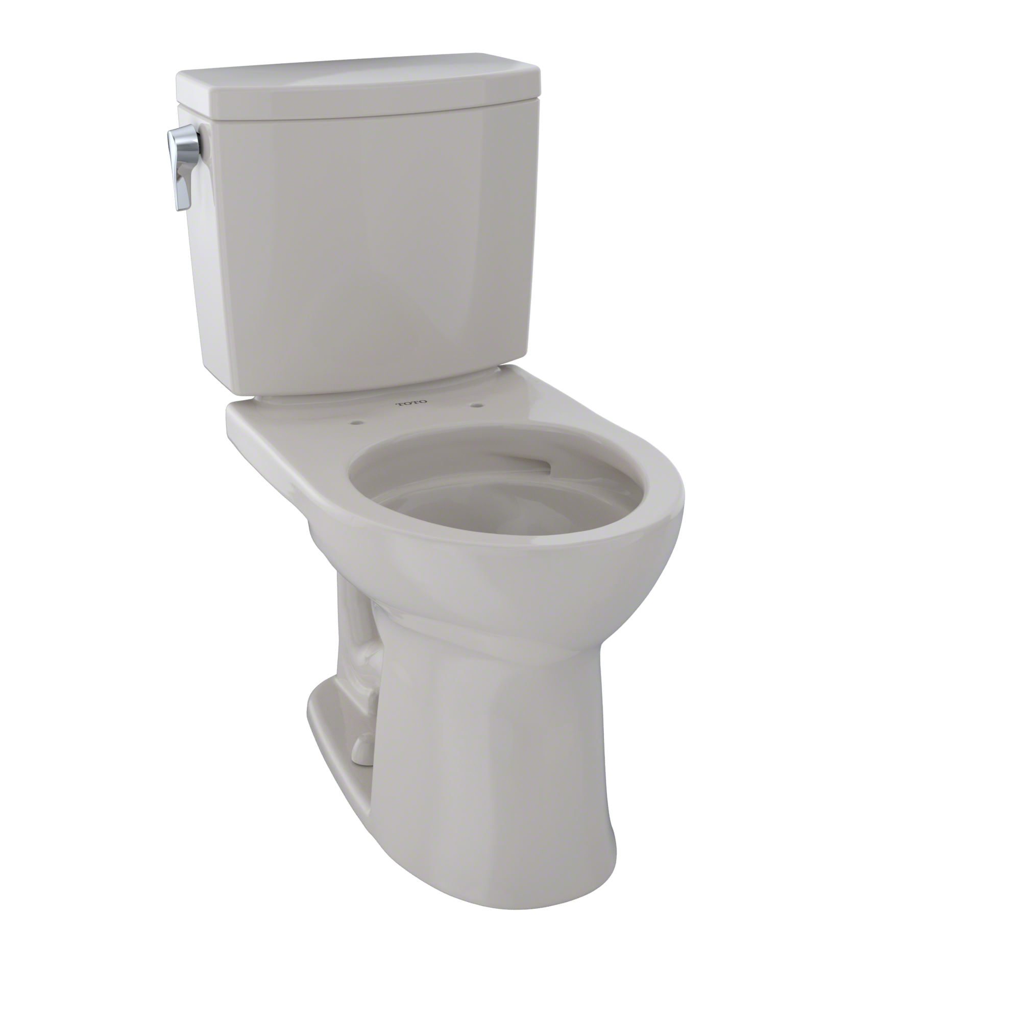 TOTO CST453CUFG#12 Drake Ii 1G Two-Piece Round 1.0 Gpf Universal Height Toilet With Cefiontect - Sedona Beige