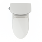 TOTO MS454124CUFG#11 Drake II 1G Two-Piece Elongated 1.0 GPF Universal Height Toilet with CEFIONTECT and SS124 SoftClose Seat , Colonial White