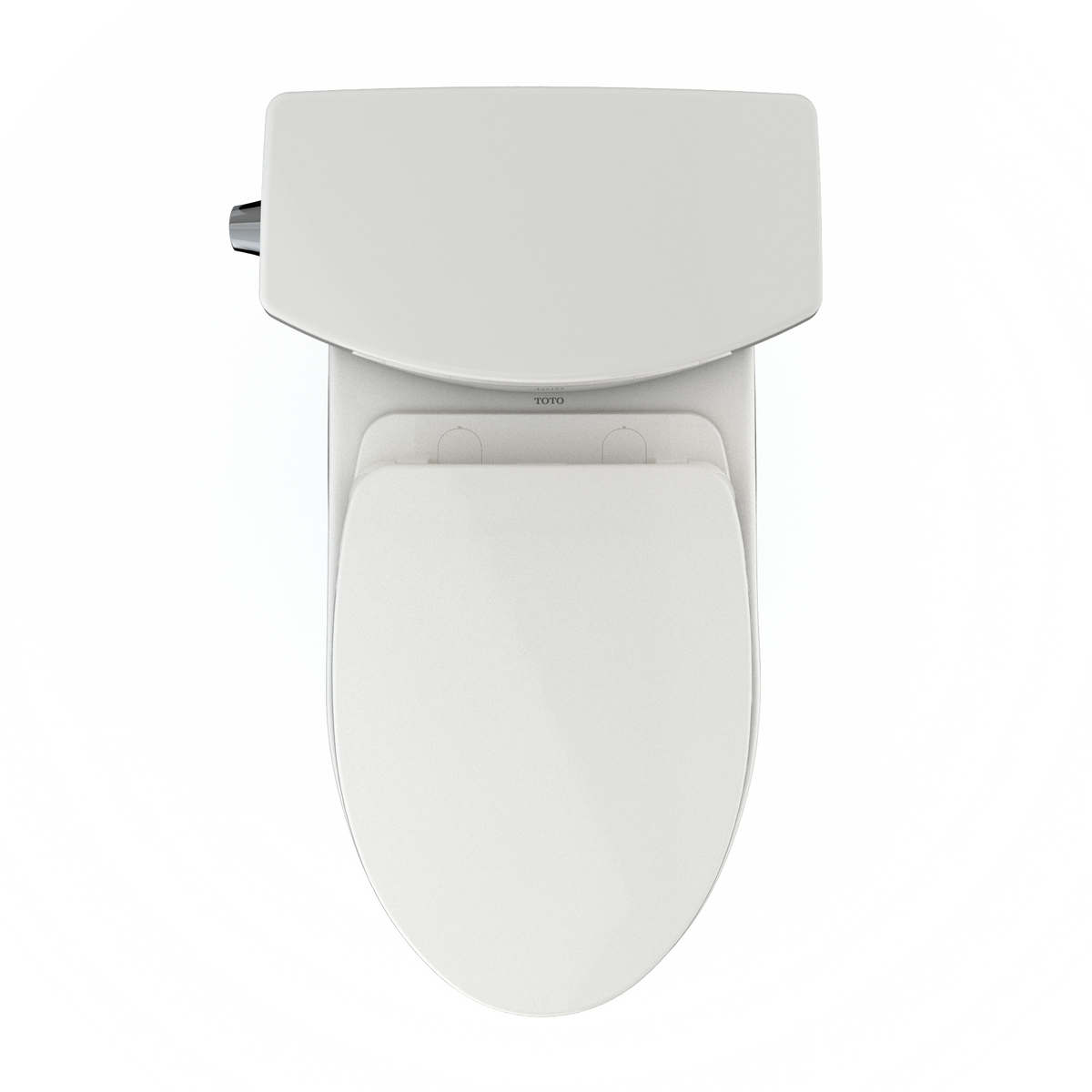 TOTO MS454124CUFG#11 Drake Ii 1G Two-Piece Elongated 1.0 Gpf Universal Height Toilet With Cefiontect And Ss124 Softclose Seat - Colonial White