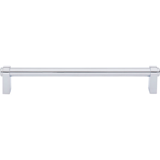 TOP KNOBS TK3213PC Lawrence 7 9/16" Center to Center Bar Pull - Polished Chrome