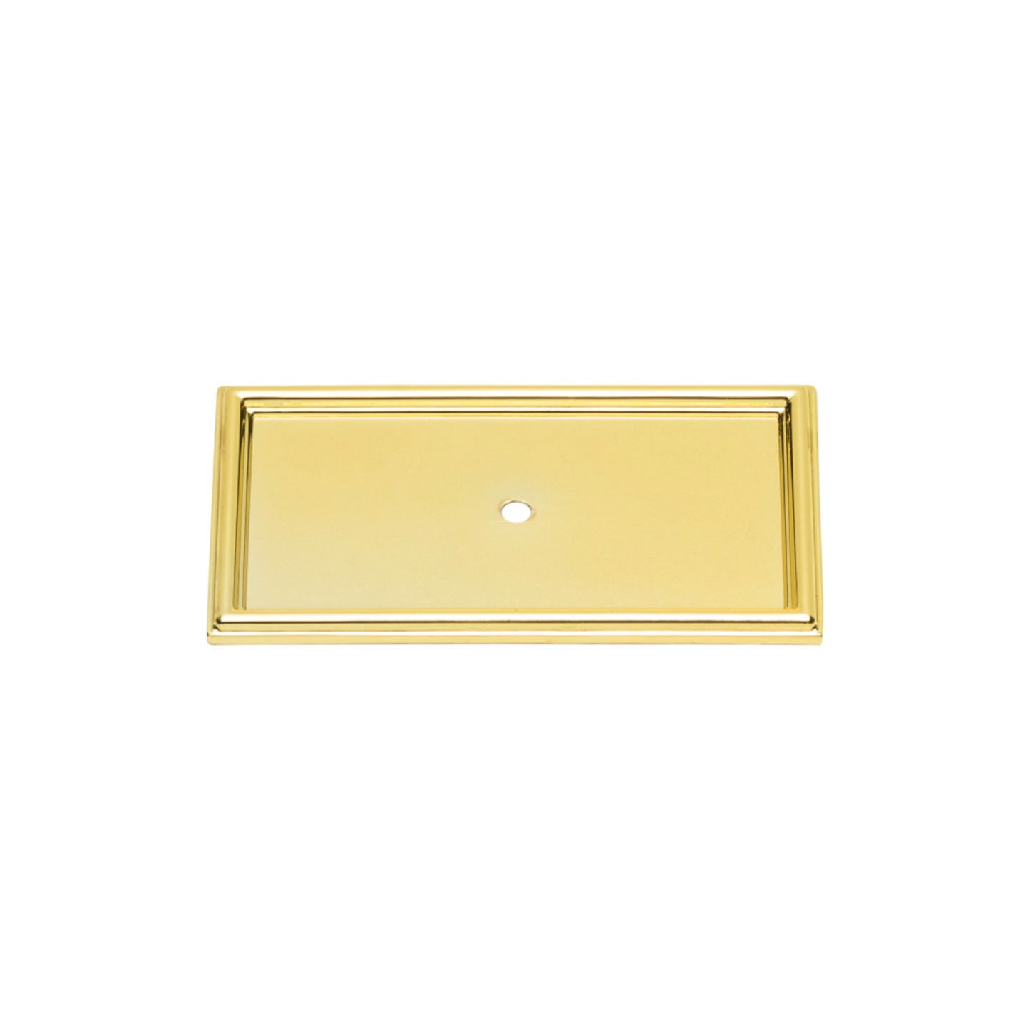 ATLAS 379-PB Campaign Rope Knob Backplate - Polished Brass