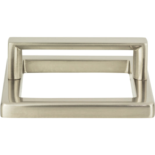 ATLAS 410-BN Tableau 2 1/2" Center to Center Finger Pull - Brushed Nickel