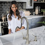 HANSGROHE 04852000 Locarno HighArc Kitchen Faucet, 2-Spray Pull-Down, 1.75 GPM - Chrome