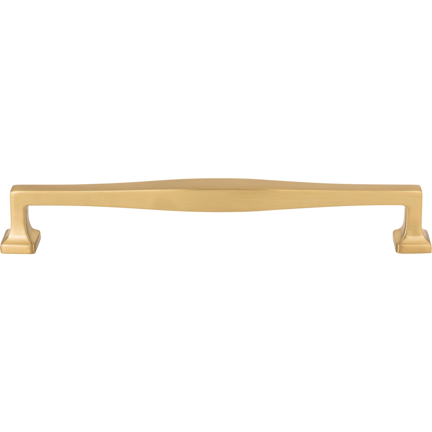 ATLAS A206-WB Kate 7 9/16" Center to Center Bar Pull - Warm Brass