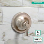 HANSGROHE 04779830 Joleena Pressure Balance Trim - Polished Nickel
