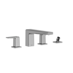 TOTO TBG10202U#CP Gb Two-Handle Deck-Mount Roman Tub Filler Trim With Handshower - Polished Chrome
