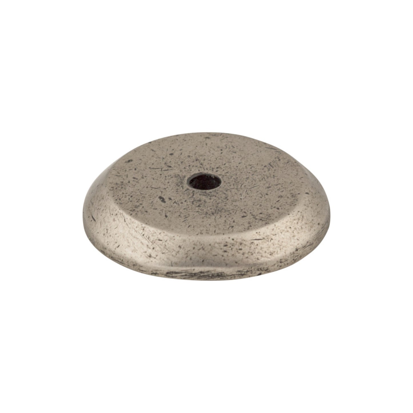 TOP KNOBS M1460 Aspen Round Knob Backplate - Silicon Bronze Light