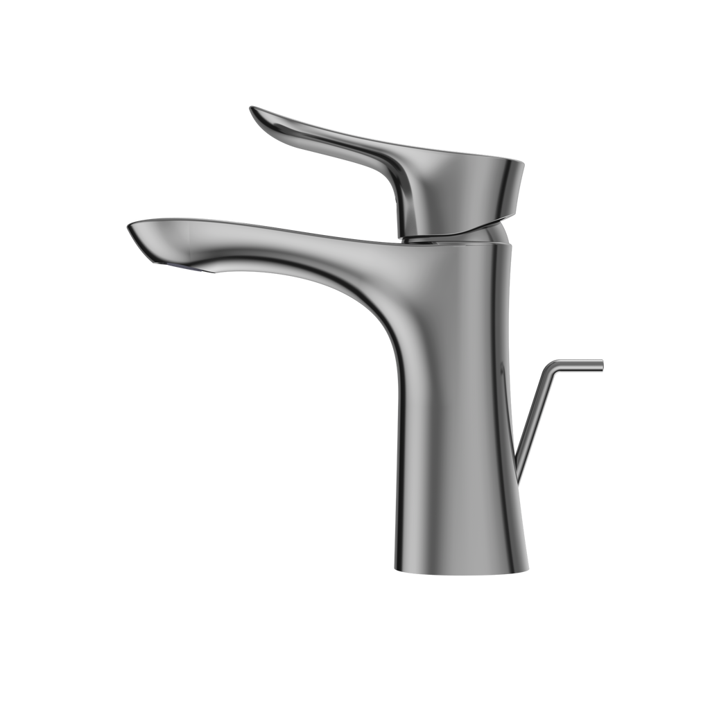 TOTO TLG01301U#CP Go 1.2 Gpm Single Handle Bathroom Sink Faucet With Comfort Glide Technology And Drain Assembly - Polished Chrome