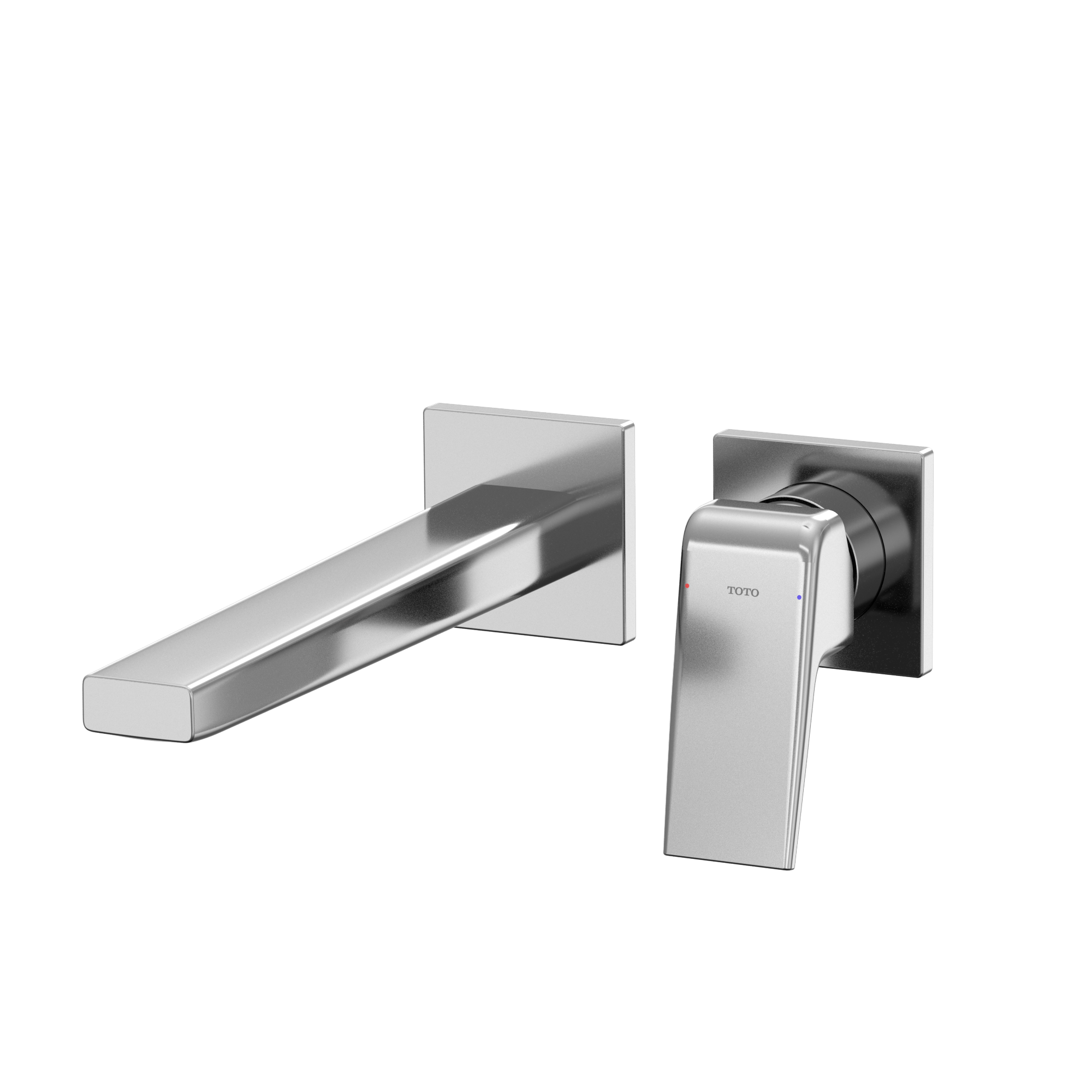 TOTO TLG10308U#CP Gb 1.2 Gpm Wall-Mount Single-Handle Long Bathroom Faucet With Comfort Glide Technology - Polished Chrome