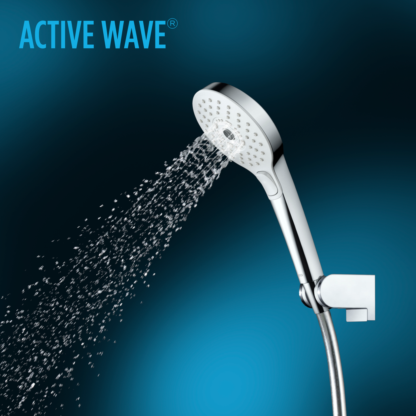 TOTO TBW02015U4#CP G Series 1.75 Gpm Multifunction 4 Inch Square Handshower With Active Wave - Polished Chrome