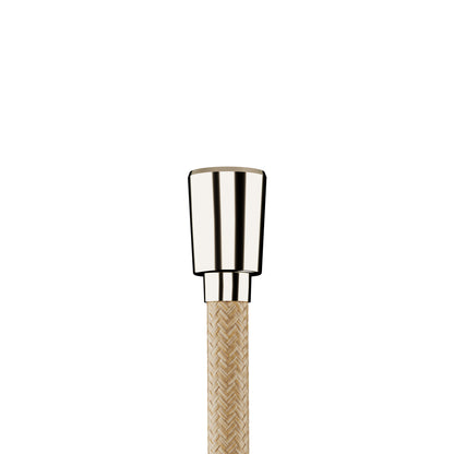 HANSGROHE 28230990 DesignFlex Textile Handshower Hose, 80" - Polished Gold Optic