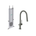 HANSGROHE 72850341 Talis N HighArc Kitchen Faucet, A-Style, 2-Spray Pull-Down, with sBox, 1.75 GPM - Brushed Black Chrome