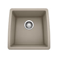 BLANCO 441288 Performa Performa SILGRANIT 17" Undermount Bar Sink - Truffle in Truffle
