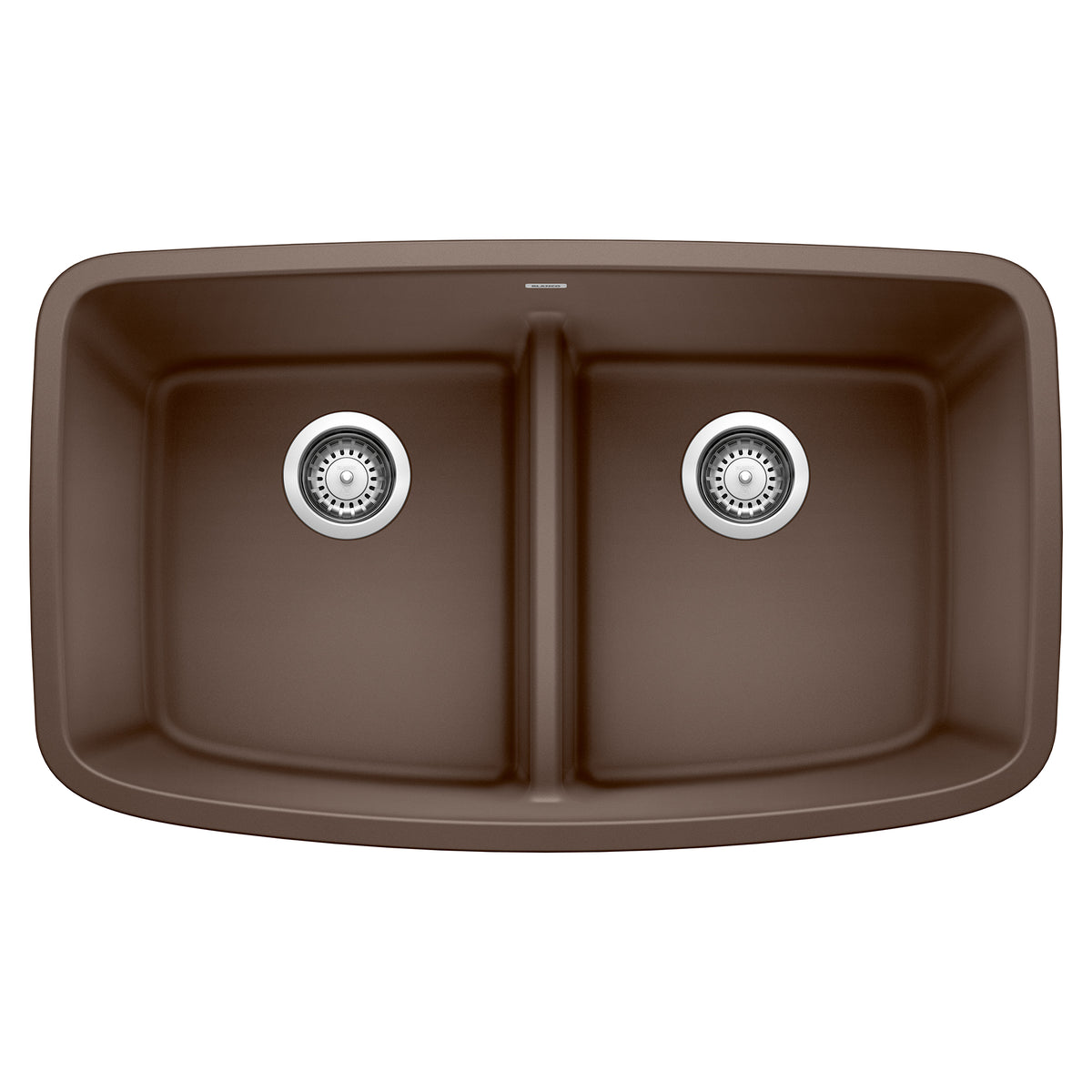 BLANCO 442203 Valea Valea SILGRANIT 32" 50/50 Double Bowl Undermount Kitchen Sink with Low Divide - Cafe in Cafe
