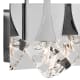 ELAN 83777 Rockne 5 Light LED Vanity Light - Chrome
