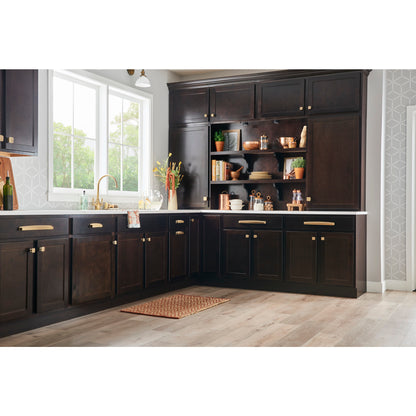 JEFFREY ALEXANDER 141L-SBZ Renzo 1-3/4" Diameter Square Knob - Satin Bronze