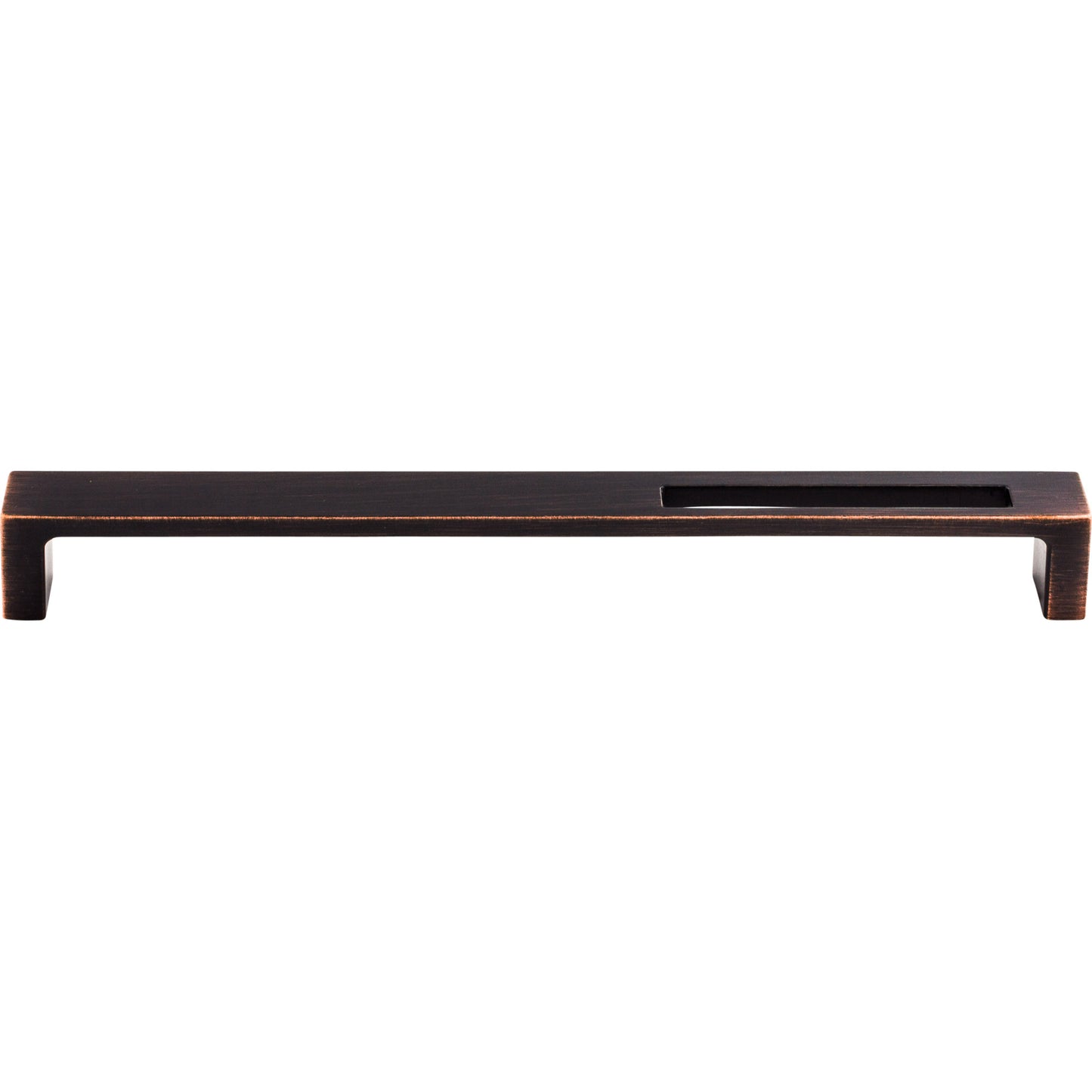 TOP KNOBS TK268TB Modern Metro Slot 9" Center to Center Bar Pull - Tuscan Bronze