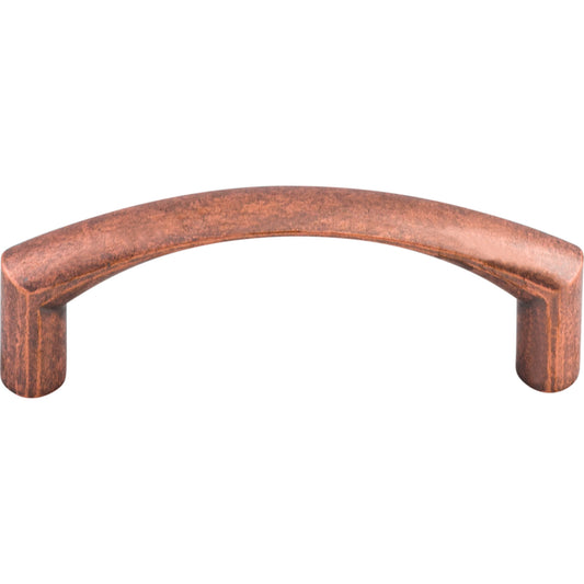 TOP KNOBS M1702 Griggs 3" Center to Center Bar Pull - Antique Copper