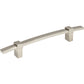 ATLAS 303-BRN Buckle Up 5 1/16" Center to Center Bar Pull - Brushed Nickel