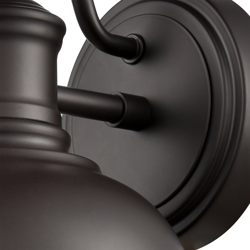 THOMAS EN130126 Cedar Park 7'' Wide 1-Light Outdoor Sconce - Oil Rubbed Bronze