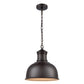 THOMAS EN130146 Cedar Park 13'' Wide 1-Light Outdoor Pendant - Oil Rubbed Bronze